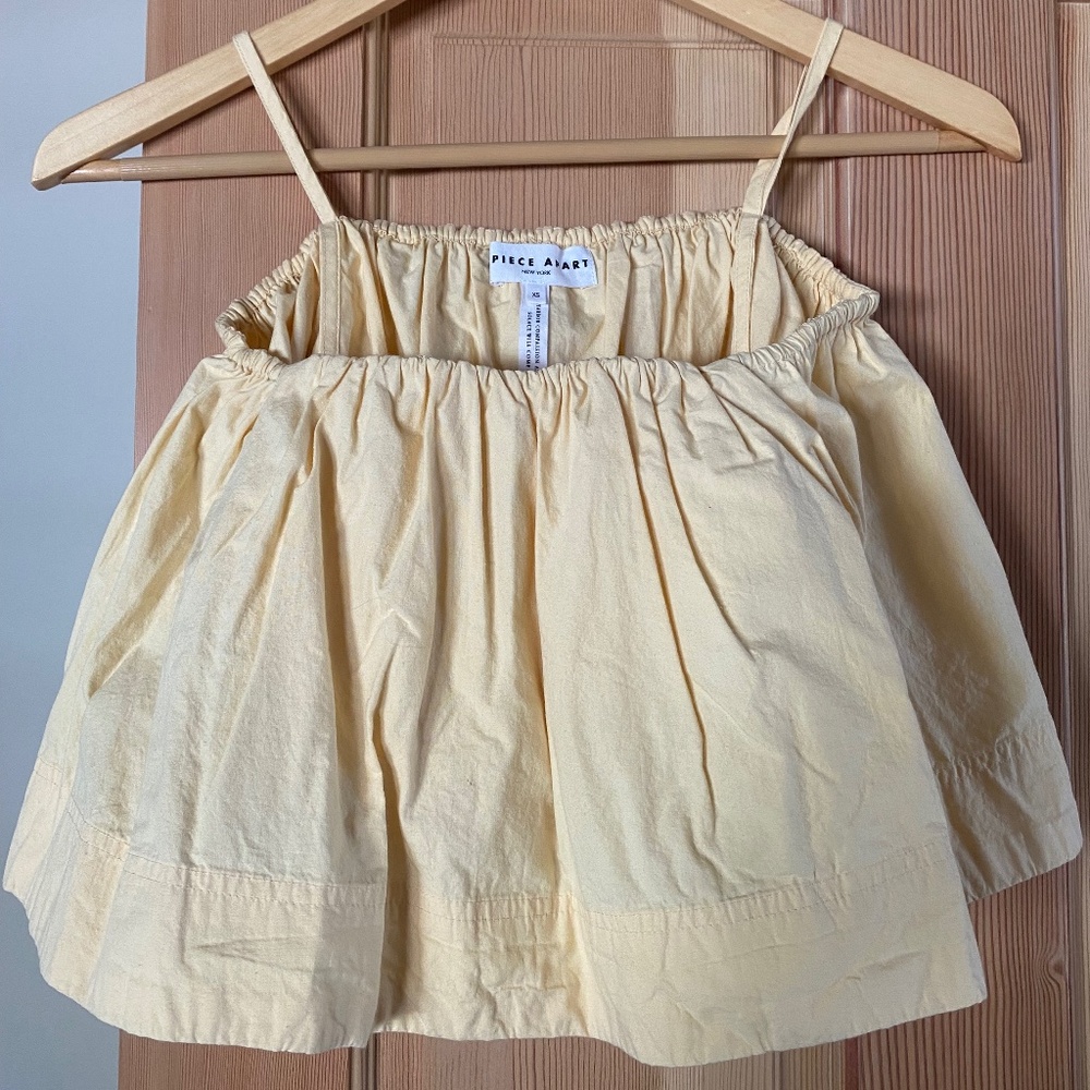 Apiece Apart Amora Ruffle Top